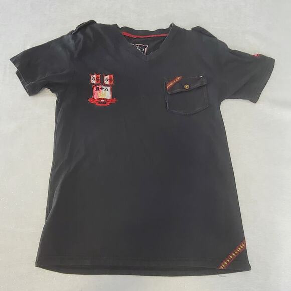 Red Ape Y2K vintage Black tshirt Size Large #33 Skater Streetwear - Picture 1 of 6